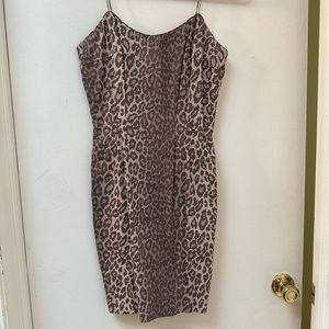 Rachel Roy animal print dress, size 6